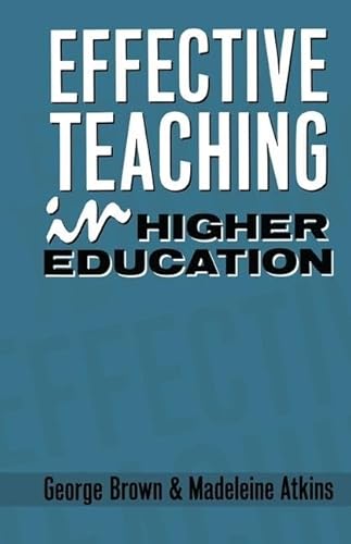 9781138133242: Effective Teaching in Higher Education