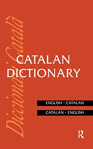 Catalan Dictionary CatalanEnglish, EnglishCatalan Routledge Bilingual Dictionaries - Vox