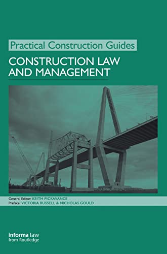 Stock image for Construction Law and Management (Practical Construction Guides) for sale by Chiron Media