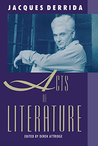 9781138137196: Acts of Literature