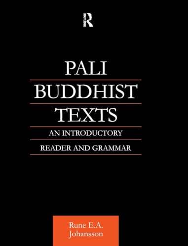 Stock image for Pali Buddhist Texts: An Introductory Reader and Grammar for sale by Chiron Media