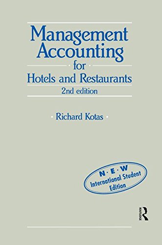 9781138143166: Management Accounting for Hotels and Restaurants