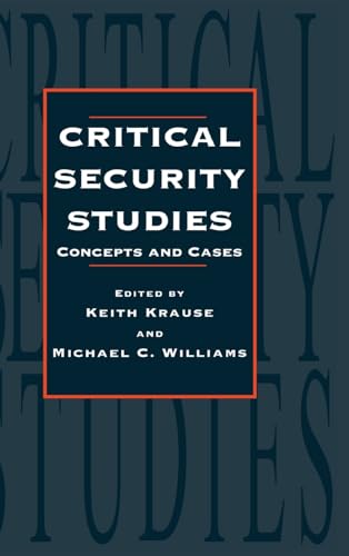 Stock image for Critical Security Studies: Concepts And Strategies for sale by Chiron Media