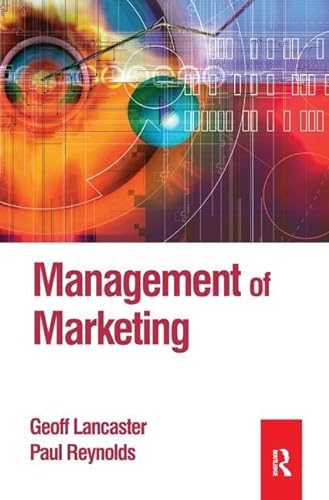 9781138144750: Management of Marketing