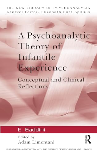 Imagen de archivo de A Psychoanalytic Theory of Infantile Experience: Conceptual and Clinical Reflections (The New Library of Psychoanalysis) a la venta por Chiron Media