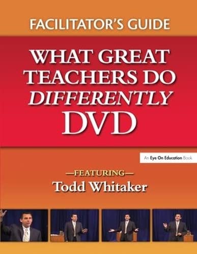 Beispielbild fr What Great Teachers Do Differently Facilitators Guide zum Verkauf von Reuseabook