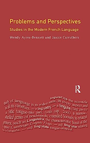 9781138149120: Problems and Perspectives: Studies in the Modern French Language (Longman Linguistics Library)