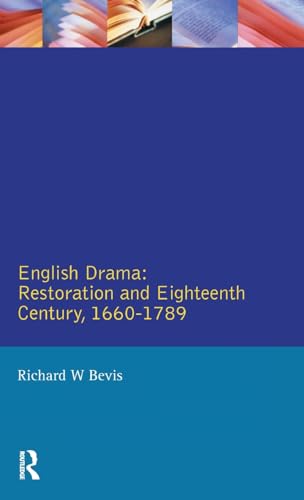 Beispielbild fr English Drama: Restoration and Eighteenth Century 1660-1789 zum Verkauf von THE SAINT BOOKSTORE