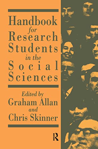 Stock image for Handbook for Research Students in the Social Sciences for sale by Chiron Media