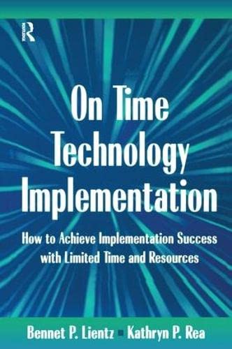 Stock image for On Time Technology Implementation for sale by Blackwell's