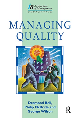 Stock image for Managing Quality for sale by Chiron Media