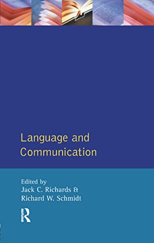 9781138156708: Language and Communication (Applied Linguistics and Language Study)