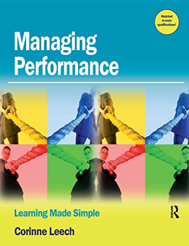 Stock image for Managing Performance (Learning Made Simple) for sale by Chiron Media