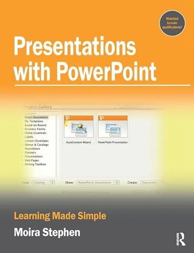 Beispielbild fr Presentations with PowerPoint zum Verkauf von Chiron Media