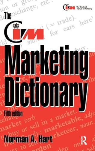 Beispielbild fr The CIM Marketing Dictionary zum Verkauf von Blackwell's