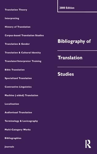 Imagen de archivo de Bibliography of Translation Studies: 2000 a la venta por Chiron Media