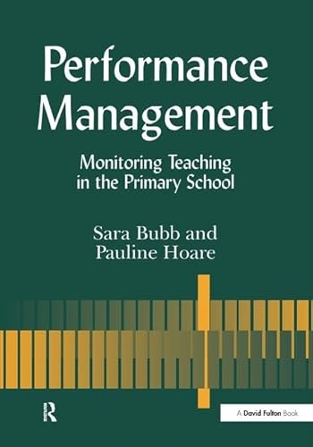 Stock image for Performance Management: Monitoring Teaching in the Primary School for sale by Chiron Media