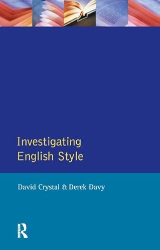 9781138167544: Investigating English Style