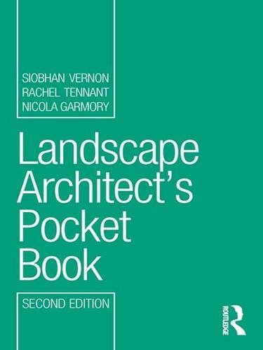 9781138167742: Landscape Architect's Pocket Book (Routledge Pocket Books)