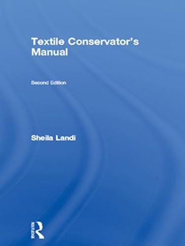 Beispielbild fr Textile Conservator's Manual zum Verkauf von Chiron Media