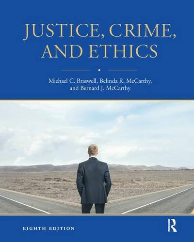 Beispielbild fr Justice, Crime, and Ethics zum Verkauf von Mispah books