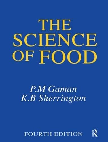 Beispielbild fr Science of Food zum Verkauf von Chiron Media