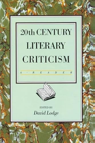 9781138172210: Twentieth Century Literary Criticism: A Reader