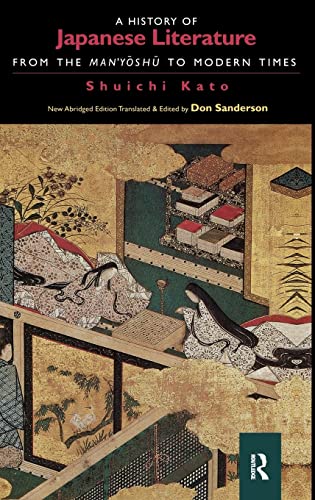 9781138174177: A History of Japanese Literature: From the Manyoshu to Modern Times