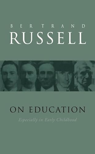 9781138174788: On Education: Especially in Early Childhood