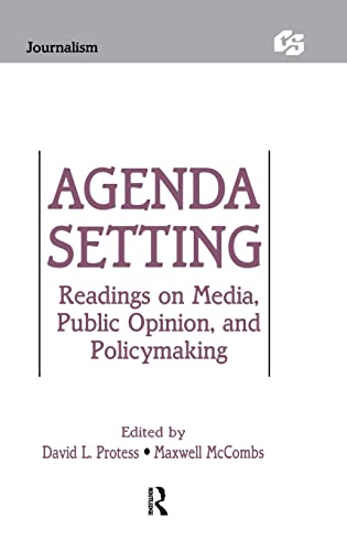 Stock image for Agenda Setting: Readings on Media, Public Opinion, and Policymaking (Routledge Communication) for sale by Chiron Media