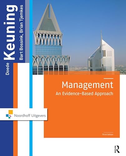 9781138177338: Management: An Evidence-Based Approach, 3rd Edition (Routledge-Noordhoff International Editions)