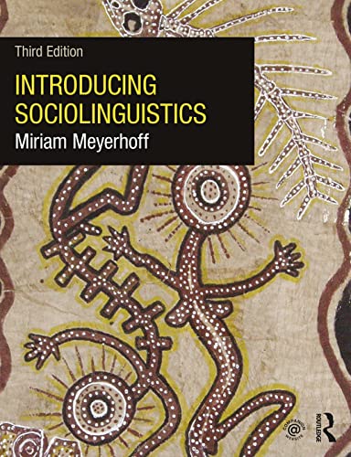 Beispielbild fr Introducing Sociolinguistics: Volume 1 zum Verkauf von medimops