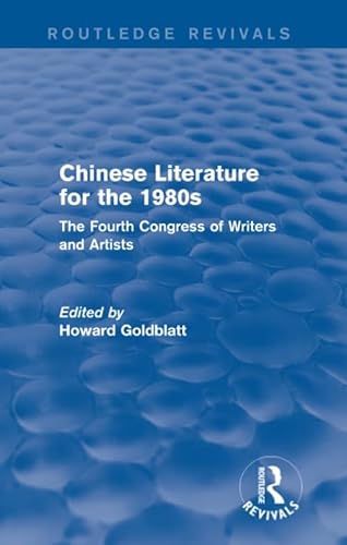 Imagen de archivo de Chinese Literature for the 1980S a la venta por Blackwell's