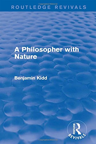 9781138187634: A Philosopher with Nature (Routledge Revivals)