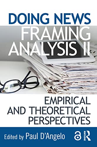 Imagen de archivo de Doing News Framing Analysis II: 2 a la venta por Chiron Media