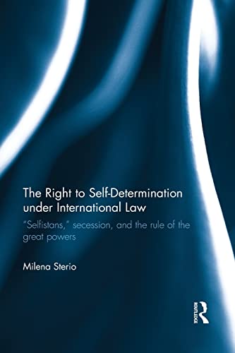Beispielbild fr The Right to Self-determination Under International Law zum Verkauf von Chiron Media