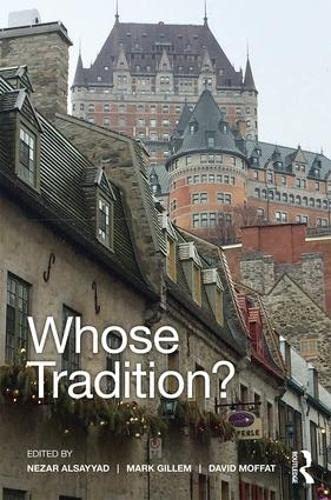 Imagen de archivo de Whose Tradition?: Discourses on the Built Environment (Planning, History and Environment) a la venta por Reuseabook