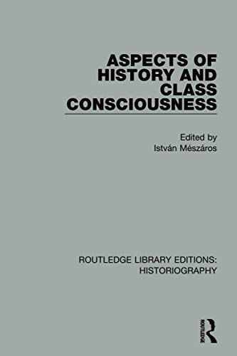 9781138194380: Aspects of History and Class Consciousness