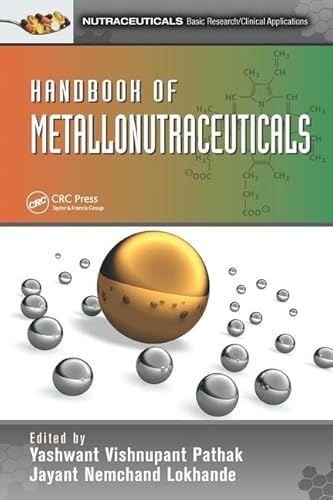 Imagen de archivo de Handbook of Metallonutraceuticals a la venta por Blackwell's