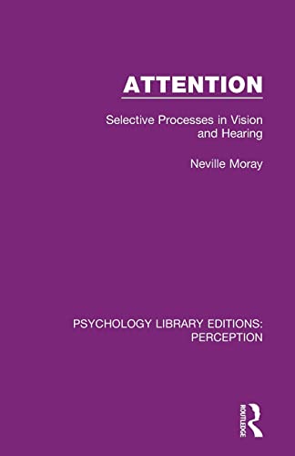 9781138200388: Attention (Psychology Library Editions: Perception)