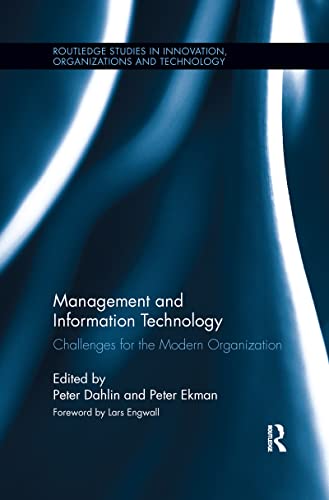9781138203105: Management and Information Technology: Challenges for the Modern Organization (Routledge Studies in Innovation, Organizations and Technology)