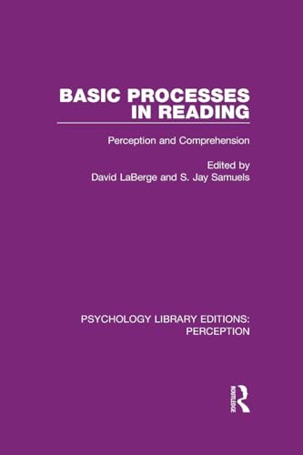 9781138205208: Basic Processes in Reading: Perception and Comprehension (Psychology Library Editions: Perception)