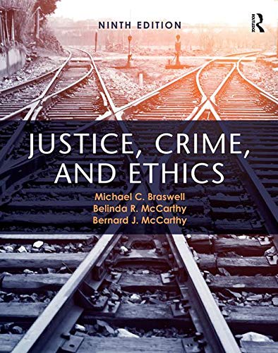 Beispielbild fr Justice, Crime, and Ethics zum Verkauf von Better World Books