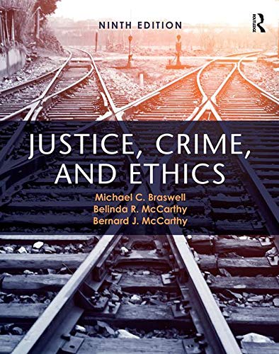 Stock image for Justice, Crime, and Ethics for sale by Irish Booksellers