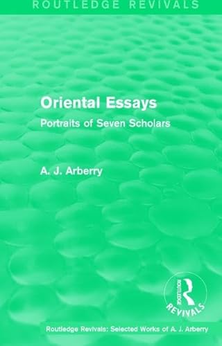Beispielbild fr Oriental Essays zum Verkauf von Blackwell's