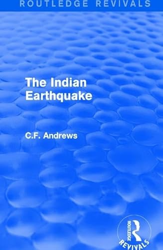 Stock image for The Indian Earthquake for sale by Blackwell's