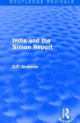 Stock image for India and the Simon Report for sale by Blackwell's