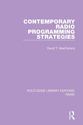 Beispielbild fr Contemporary Radio Programming Strategies zum Verkauf von Blackwell's