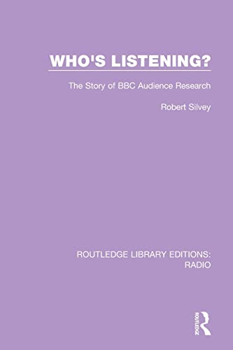Beispielbild fr Who's Listening?: The Story of BBC Audience Research zum Verkauf von Blackwell's