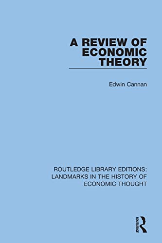Beispielbild fr A Review of Economic Theory zum Verkauf von Blackwell's